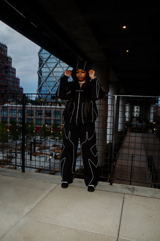 BLACK URAMU WINDBREAKER
